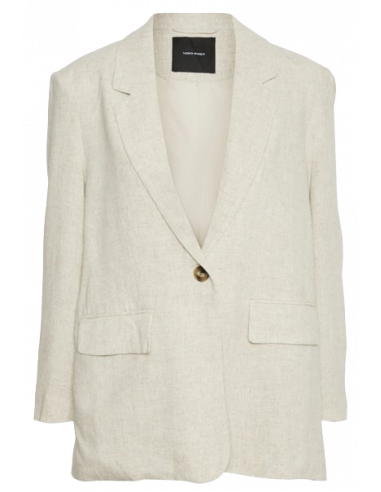 Vero Moda Vera Ls Linen Blazer