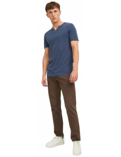 Jack & Jones Split Neck Tee 2