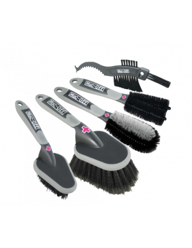Muc-Off 5x Premium Brush Set