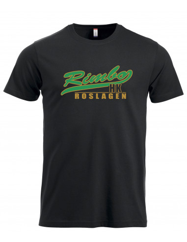 Supporter T-shirt Vit och Svart Rimbo HK